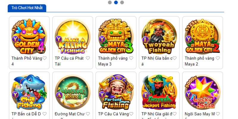 Slot game chưa bao giờ hết hot tại nhà cái